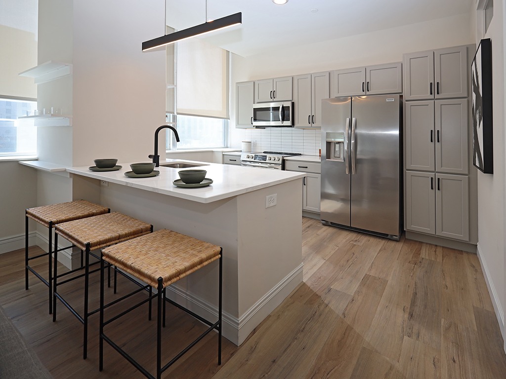 Residences at 55 - Model A1 - Kitchen